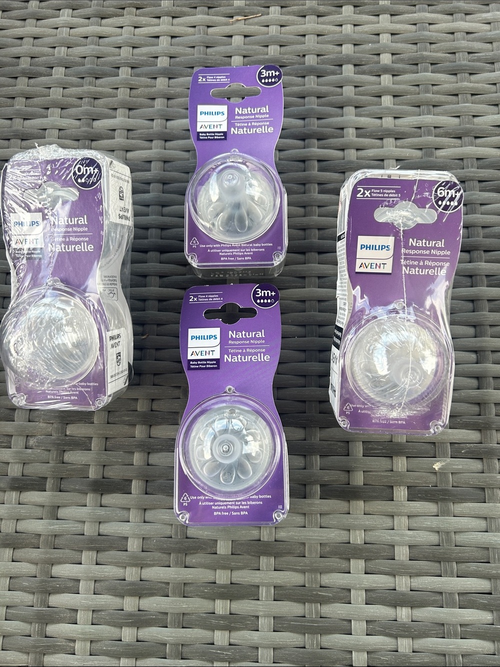 Philips Avent Natural Replacement Nipples - Clear Silicone